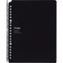 Kokuyo A5 Campus BLACK Smart Ring Binder 20 Rings Notebook | A5 25 Sheets