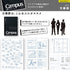 Kokuyo B5 Campus Notebook Black 5mm Grid | 40 Sheet 4S5-D