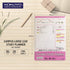 Kokuyo Campus Study Planner Loose Leaf Paper Y836GD DAILY Visualized Girly PINK 26 Holes 30 Sheets | B5