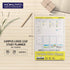 Kokuyo Campus Study Planner Loose Leaf Paper Y836MW Weekly Visualized List 26 Holes 30 Sheets | B5