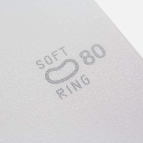 Kokuyo CLEAR Soft Ring Notebook BLANK SV308W | B5 80 Sheets