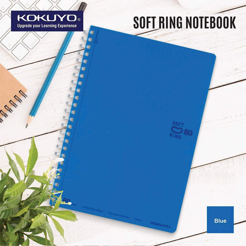 Kokuyo ORANGE Soft Ring Notebook 5mm Dot Ruled SV457S5 | A6 80 Sheets