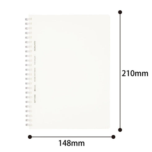 Kokuyo Soft Ring Notebook 5mm Dot Grid SV538WT | A5 80 Sheets