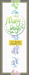 Many Days Description Washi Watercolor Washi Handwritten Washi Tape