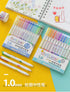 Metallic Outliners Set or Single Retractable Ink Pen 1.0mm | LEMON YELLOW or Complete SET