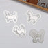 MIDORI E-Clip Etching Clip Dog Paper Clip