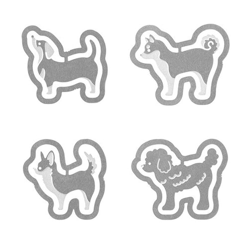 MIDORI E-Clip Etching Clip Dog Paper Clip