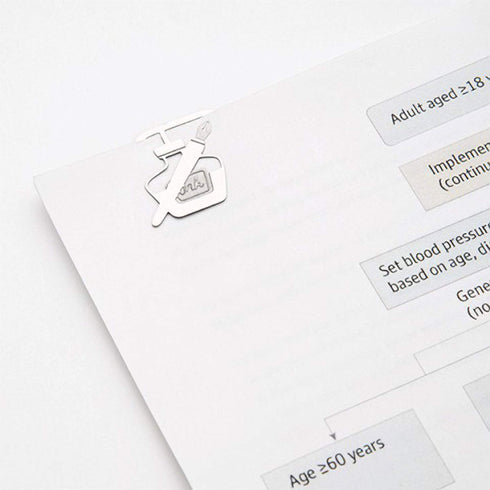 MIDORI E-Clip Etching Clip Fountain Pen Paper Clip - Multiple Styles!