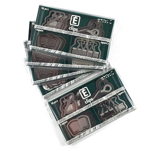 MIDORI E-Clip Etching Clip Fountain Pen Paper Clip - Multiple Styles!