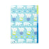 Midori MD A5 3 Pocket Clear Folder | Polar Bear