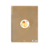 Midori MD A5 3 Pocket Clear Folder | Toast