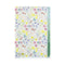 Midori MD A5 3 Pocket Clear Folder | Wildflower Kawaii