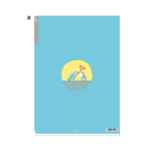 Midori MD A6 3 Pocket Clear Folder | Bird B