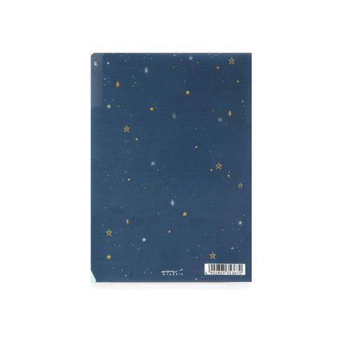 Midori MD A6 3 Pocket Clear Folder | Science