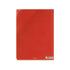 Midori MD A6 5 Pocket Clear Folder | Yellow Diagonal Stripe