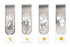 MIDORI Metal Cat Bookmark Clips
