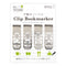 MIDORI Metal Travel Bookmark Clips