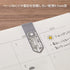 MIDORI Metal Weather Bookmark Clips