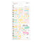 Midori Seal Collection ARROW Planner Stickers Removable Pastel | 2458