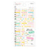 Midori Seal Collection ARROW Planner Stickers Removable Pastel | 2458