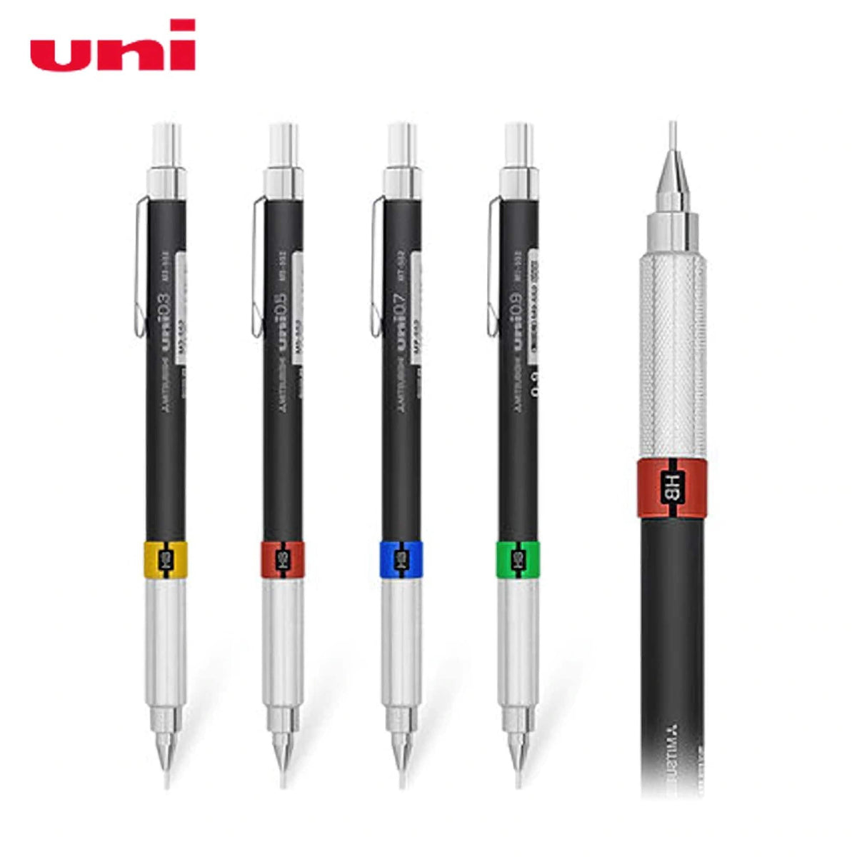 Mitsubishi WHITE Uni Kuru Toga Kurutoga Advance UPGRADE 0.5mm Lead Mec –  The Stationery Manor!