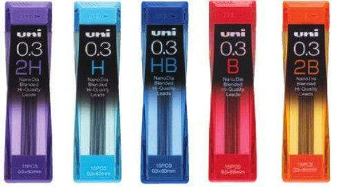 Mitsubishi Uni Sharp Lead Refill Nano Diameter 0.3mm