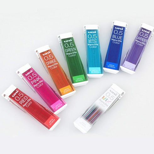 Mitsubishi Uni Sharp Lead Refill Nano Diameter 0.5mm | LAVENDER LEAD
