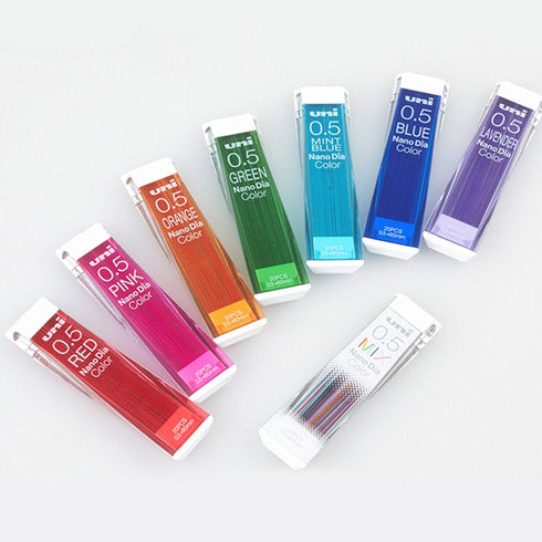 Mitsubishi Uni Sharp Lead Refill Nano Diameter 0.5mm | PINK LEAD