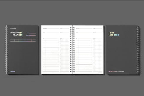 MOTEMOTE Dark Horse 10 Minute Planner | 100 Days - USA located!