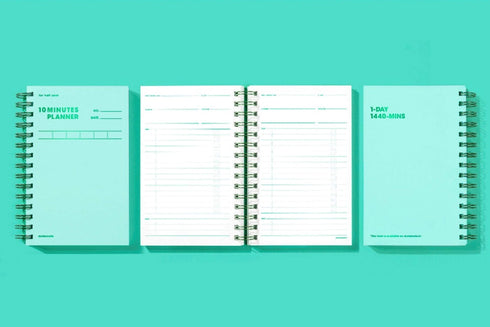 MOTEMOTE Greenery 10 Minute Planner | Half Year - USA located!