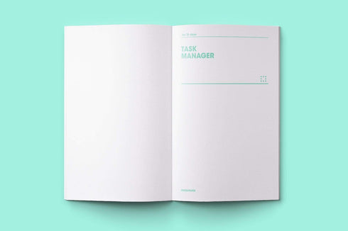 MOTEMOTE Greenery Task Manager Planner | 100 Days - USA located!