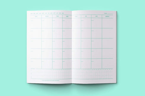 MOTEMOTE Greenery Task Manager Planner | 100 Days - USA located!