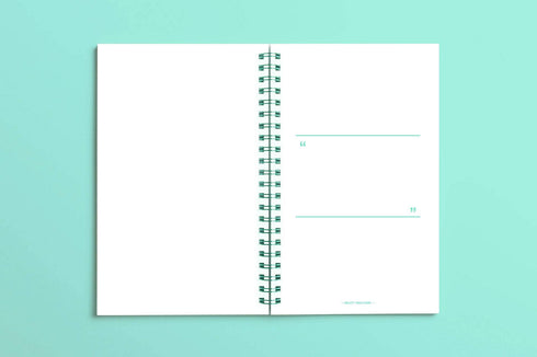 MOTEMOTE Greenery Ten Minute Planner | 100 Days - USA located!