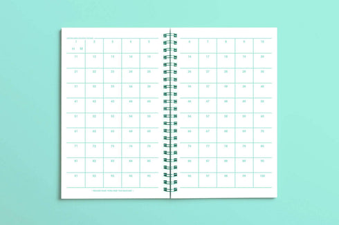 MOTEMOTE Greenery Ten Minute Planner | 100 Days - USA located!