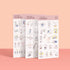 MOTEMOTE Gungbu Diary Kkyong X Bbyu Study Stickers | Six Styles!| USA Located!