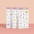 MOTEMOTE Gungbu Diary Kkyong X Bbyu Study Stickers | Six Styles!| USA Located!
