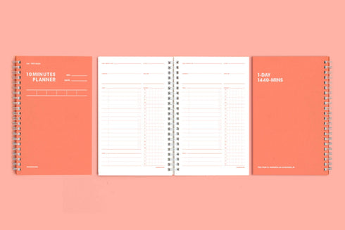 MOTEMOTE Living Coral Task Manager Planner | 100 Days - USA located!