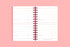 MOTEMOTE Rose Quartz 10 Minute Planner | Half Year - USA located!