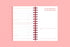 MOTEMOTE Rose Quartz 10 Minute Planner | Half Year - USA located!