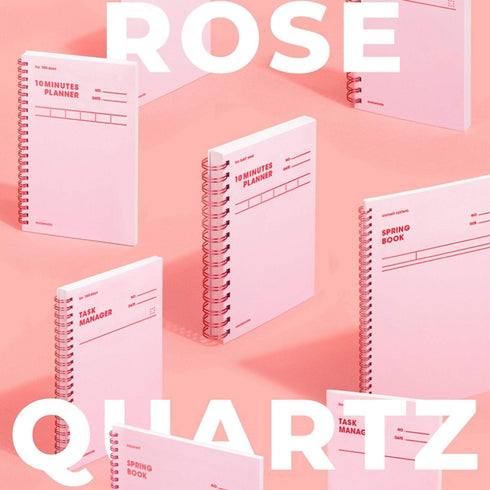 MOTEMOTE Rose Quartz Task Manager Planner | 100 Days - USA located!