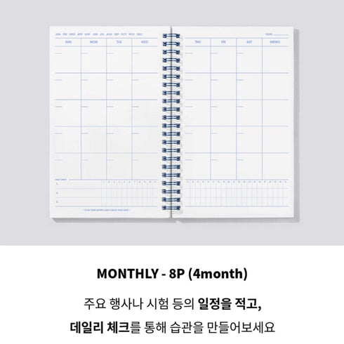 MOTEMOTE Rose Quartz Task Manager Planner | 100 Days - USA located!