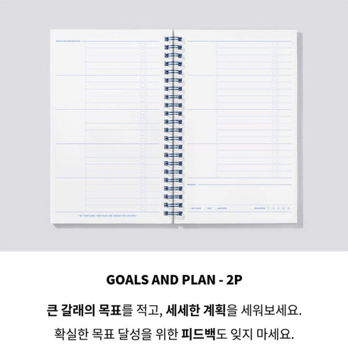 MOTEMOTE Rose Quartz Task Manager Planner | 100 Days - USA located!