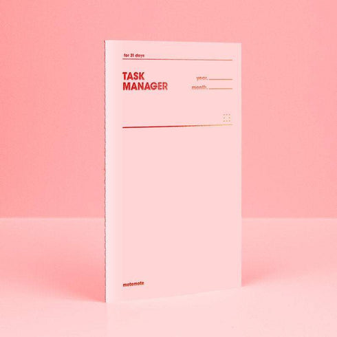 MOTEMOTE Rose Quartz Task Manager Planner | 31 Days - USA located!