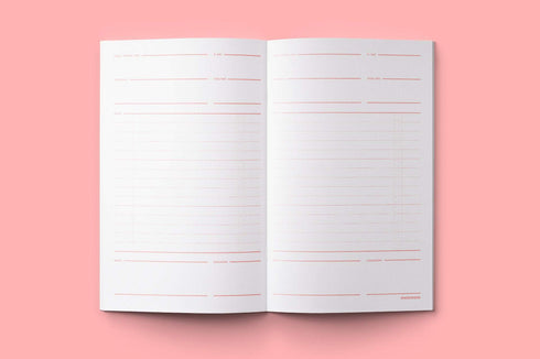 MOTEMOTE Rose Quartz Task Manager Planner | 31 Days - USA located!