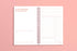 MOTEMOTE Rose Quartz Ten Minute Planner | 100 Days - USA located!