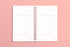 MOTEMOTE Rose Quartz Ten Minute Planner | 100 Days - USA located!