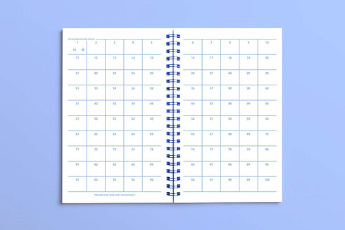 MOTEMOTE Serenity Blue Ten Minute Planner | 100 Days - USA Located!