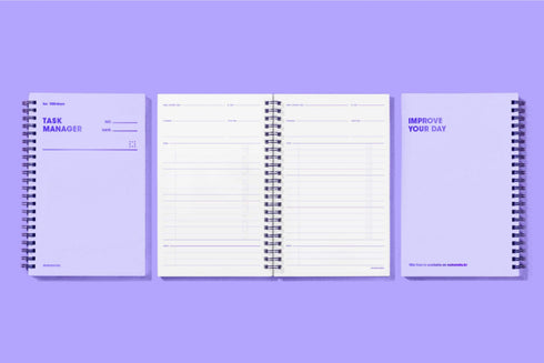 MOTEMOTE Violet Task Manager Planner | 100 Days - USA located!