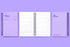 MOTEMOTE Violet Ten Minute Planner | 100 Days - USA located!