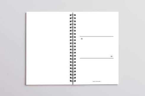 MOTEMOTE White Ten Minute Planner | 100 Days - USA located!